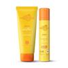 Aqualogica Glow+ Dewy All Skin Type Skin Combo (Средство для умывания лица - 100 г + солнцезащитный крем SPF 50 - 50 г)