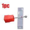 5.0mm Nail Drill Bits Red Ball Nail Drill Bits Diamond Burrs Grinding Bits for Gel Nail Polish Manicure Nails Art Tool Polishing