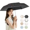 Складной зонт компактный зонт [легкий затеняющий теплозащитный экран] складной зонт с защитой от УФ-излучения Ветроустойчивый и водоотталкивающий Для дождя и