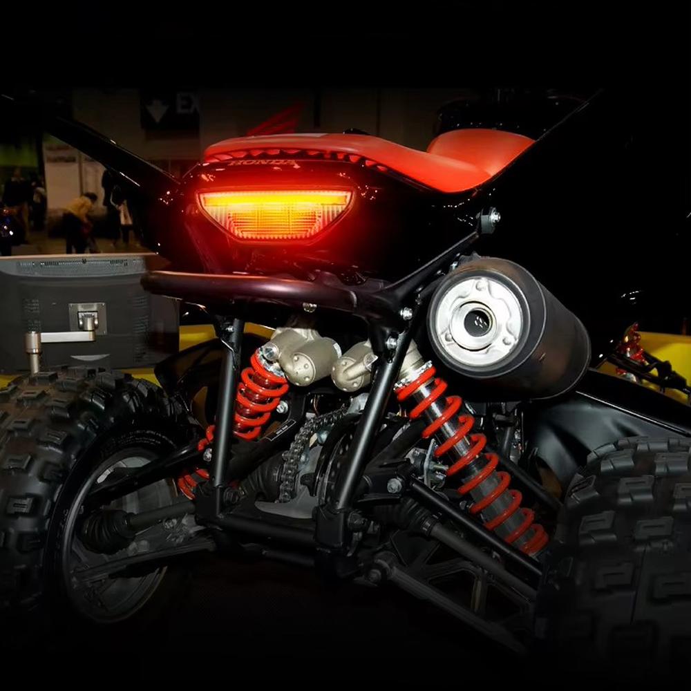 LED Taillight For Honda ATV TRX Rancher 420 Pioneer 500 Foreman 520 Sportrax 400 300 Recon 250 FourTrax Rear Tail Brake Light