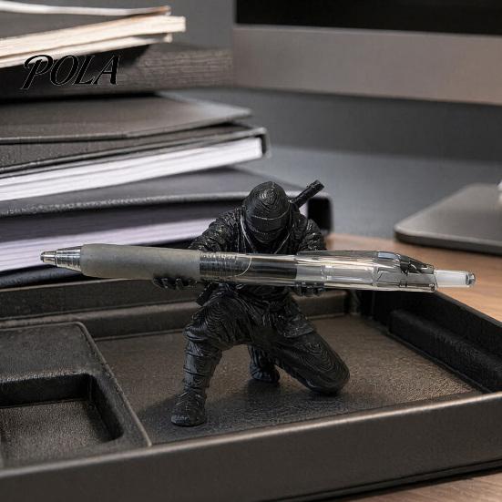 Декор рабочего места 3D-печатный держатель для ручек в виде ниндзя, Уникальная фигурка, Креативный держатель для организации офисного стола, Декор стола, Поделка, Хранение, Шариковая ручка