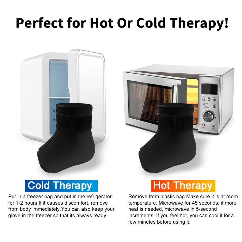 Cross-Border Solid Gel Ankle Protector: Hot & Cold Compress Ice Pack for Pain Relief, Home Use