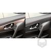 Наклейка из углеродного волокна для Nissan X-Trail Rogue 2013- Панель переключателей кондиционера автомобиля, накладки на зеркало заднего вида, накладки на фары