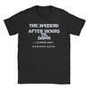 Унисекс ЖЕНСКАЯ Футболка The Weeknd After Hours Til Dawn 2026 Хлопковая Одежда Модная Футболка с Коротким Рукавом и Круглым Вырезом Идея для Подарка Футболка