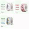 120PCS/Roll Multicolor Thank You Stickers Mixed Pattern Sealing Labels Appreciate Greeting Tags