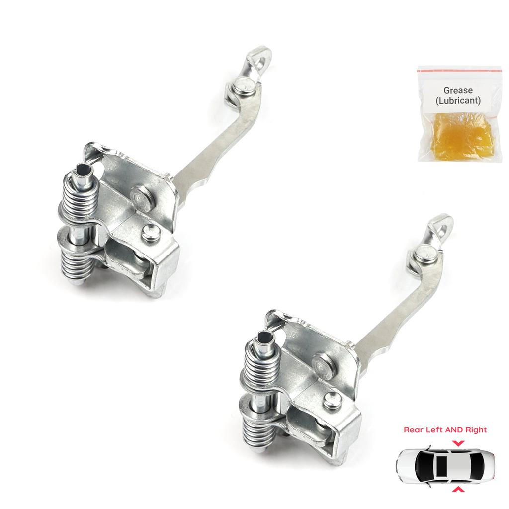 EDP1264-1 2 Pieces Rear Door Hinge Stop Check Strap Limiter 7700828428 for Renault Megane MK1 1996-2003