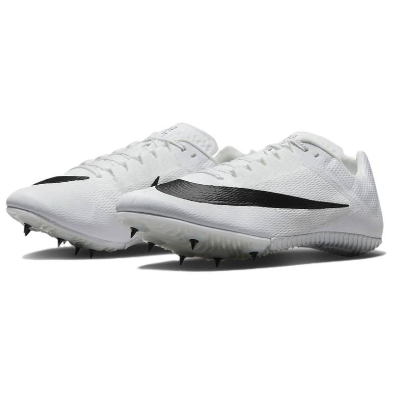 Nike Air Zoom Rival Sprint Spikes 'White Black' Sneakers Casual DC8753-100