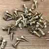 30/50/100Pcs Short Expansion Screw Set for Cabinet Hinge Repair&Stripped Thread Restoration