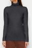 Women's Fashion Stylish Sweater Stone Soft Textured Basic Knitwear Sweater