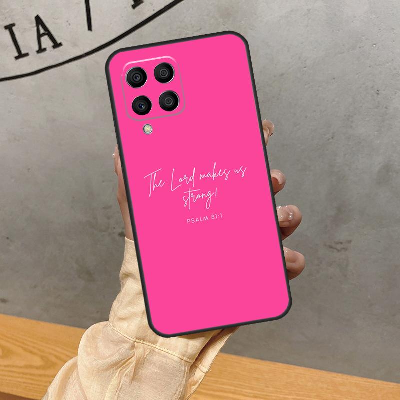 Христианские псалмы для Samsung Galaxy M52 M31 M32 M16 M11 M21 M13 M33 M35 M53 M55 M15 M14 M34 M54 M12 M06 Чехол