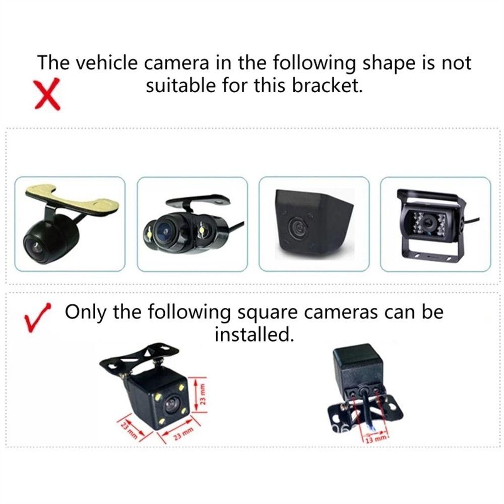 Lights Mount Reverse Cam Holder Rear View Camera Bracket Car Camera Holder Traffic Recorder Holder