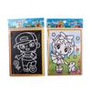 Learning Toy Cards Stickers Magic Scratch Drawing Board Colored Scratch Paper Magic Doodle Board