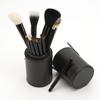 New 5 Colors 12pcs Makeup Brushes Cosmetic Make Up Brush Set with Cup Holder Case Kit