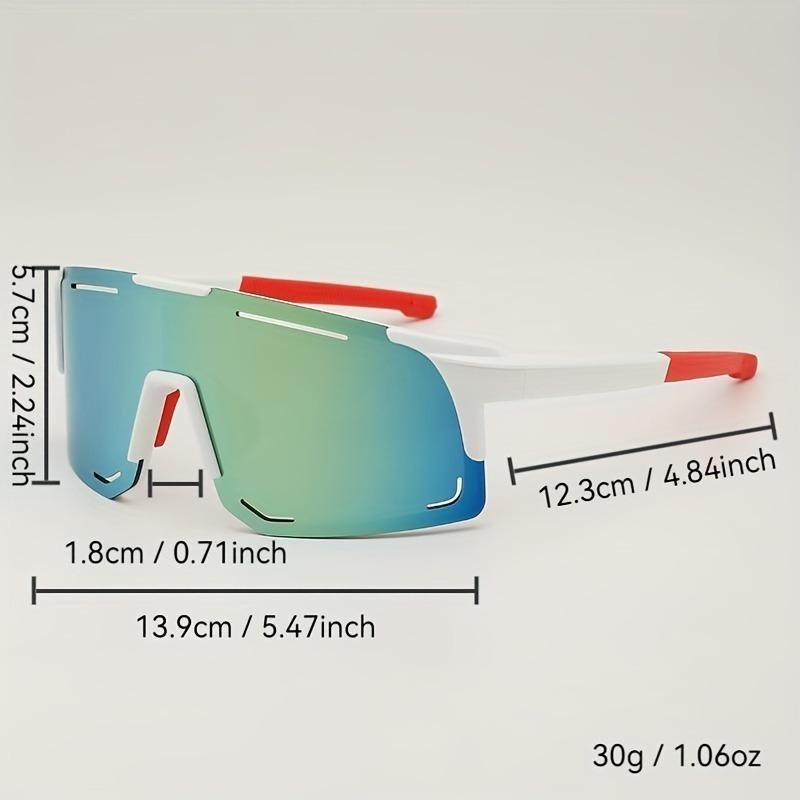 Sports Wrap Shaped Women's Fashion Glasses Are Suitable for Women and Men