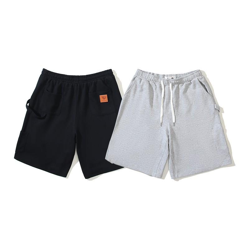 American Streetwear Shorts Ins Style Cargo Pockets Casual Pants Men Women Loose Fit Mid Length