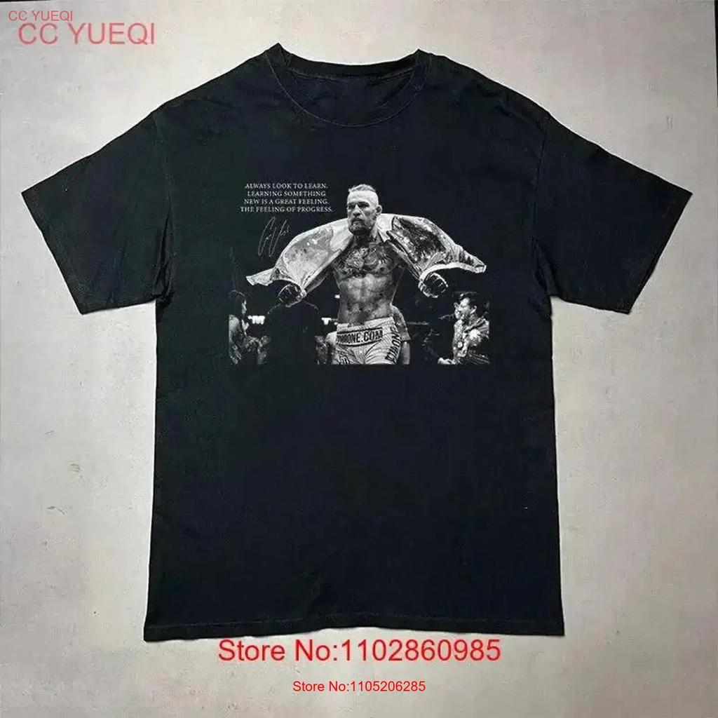 New Rare Conor Mcgregor Motivation Unisex All Size T Shirt 4h100 Vintage Stretched Soft Graphic Top For Everyday Wear