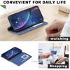 For iPhone 17 Pro Max Case with Card Holder BINFEN COLOR PU Leather Phone Stand Cover