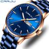 CRRJU-2193 Men's Watch Casual Business Fashion Personality Watch Men's Watch Student Watch Simple Calendar