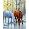 Full 5D Diy Diamond Painting Pony Drinking Water Embroidery Cross Stitch Home Decor Handmade Gift