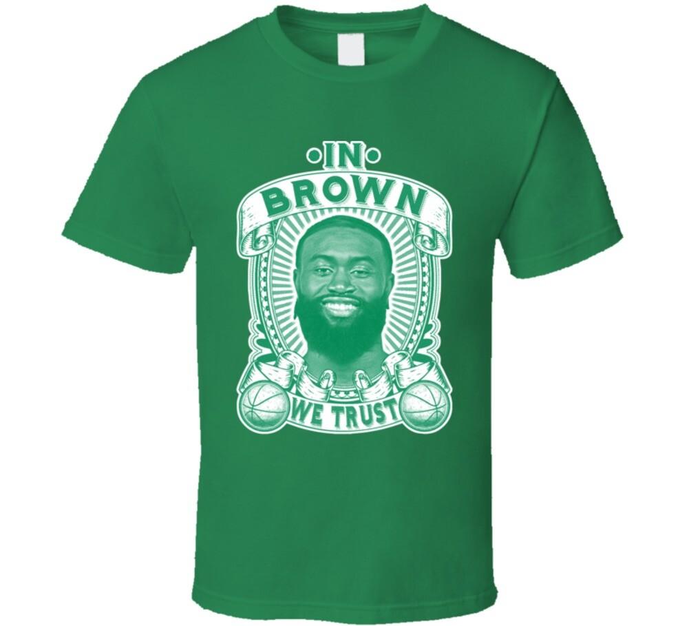 In Jaylen Brown We Trust T Shirt Mens Womens Tees Top