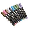 10pcs Paint Marker Metal Soft Head Water Based Marker DIY Painting Writing Pen