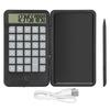 Calculator Notepad 2 In 1 6.5in Small Portable Noiseless Button Reusable Eyesight Protection Pocket