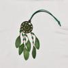 Wind Chime Feather Dream Catcher Pendant - Handcrafted Ornament for Home & Car Decor M291