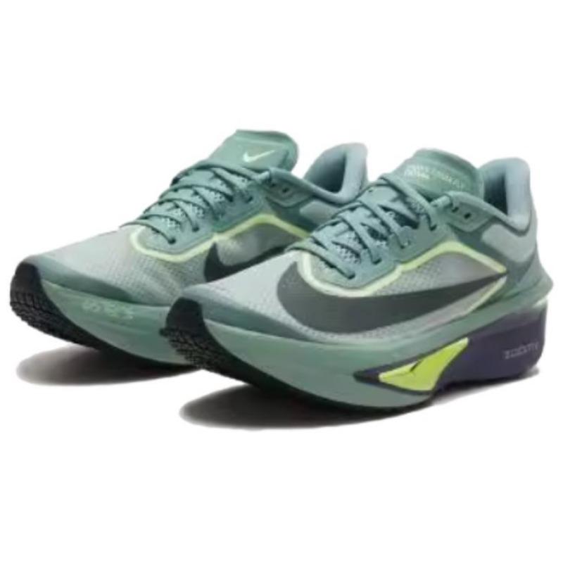 Nike Мужские кроссовки для марафонских тренировок Nike Zoom Fly 6, низкие, зеленые FN8454-003