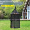 Three-Layer Outdoor Nylon Folding Storage Net for Clothes, Fruit, and Vegetables