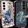 Модный Чехол-Броня 'Бог Дракон' Для Samsung S26 S25 S24 S23 S21 S20 Ultra Для Galaxy S25 S24 FE S26 Plus Мягкий Силиконовый Чехол Funda