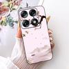For Motorola Signature Cute Flower Butterfly Cat Painted Case For Motorola Signature XT2603-2 Black Silicone Soft Phone Cases