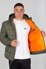 Демисезонная куртка Alpha Industries Hooded Puffer Fd green (118113-257)