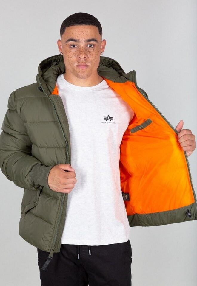 Демисезонная куртка Alpha Industries Hooded Puffer Fd green (118113-257)