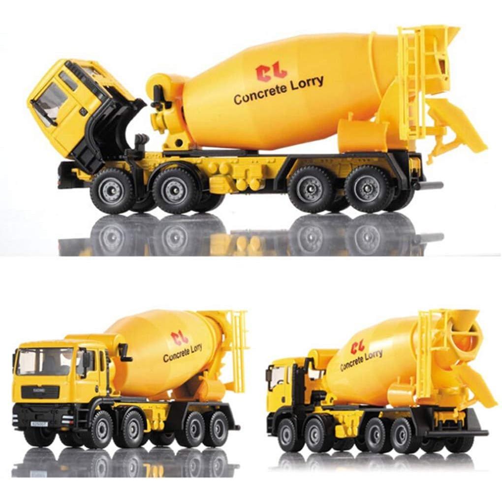Литой под давлением сплава, бетономешалка, подвижная кабина, вращающийся бетонный грузовик, ручная модель, транспортные инструменты, подарки, детские игрушки