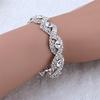 Элегантный роскошный австрийский браслет женский браслет Infinity Bangle подарок