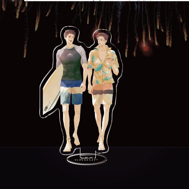 Товары из аниме Акриловые гуманоидные стоячие украшения Оптовая продажа 188 Мужская группа