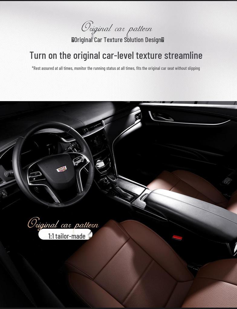 Buick Regal, Excelle, GL6, Encore - Genuine Leather Car Seat Cushion, All-Season Universal Fit