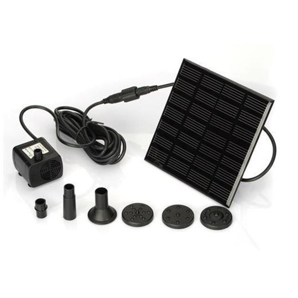 Outdoor Solar Water Pool Water Feature Floating Brushless Water Simulates