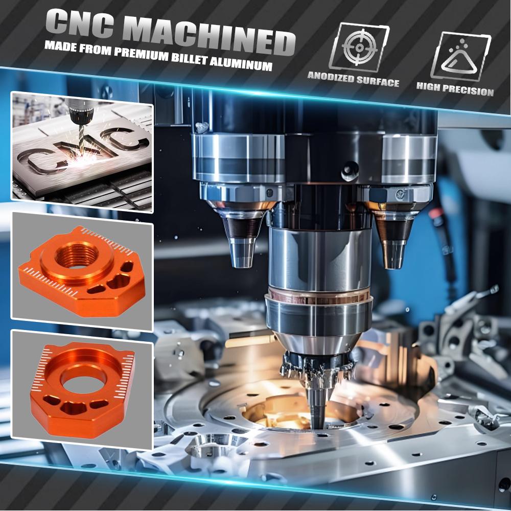 Motorcycle CNC Rear Chain Adjuster Axle Blocks For KTM SX SXF XC XCF EXC EXCF XCW XCFW Accessories Dirt Pit Bike Parts Durable