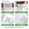 100Sheets Shimmer Pearlescent Pearlescent Sticky Notes Pull-out Memo Pads  Back To School