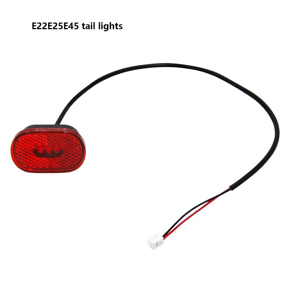 Universal Tail Warning Light Plastic Electric Scooter Rear Mudguard Light for ZT3 G2 G30