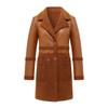 Large Size Jacket Women's Two-Sided Fur Coat Autumn Winter Lambswool Outerwear Long Padded Overcoat Ladies Leather Tops