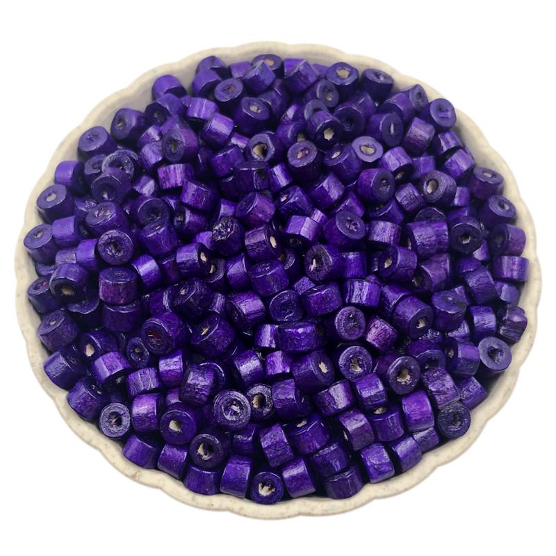 Деревянные цилиндрические свободные бусины ожерелье браслет DIY для находок ювелирных изделий маркировка DIY оптовая продажа 500 шт 5 мм бусины ручной работы