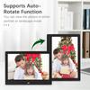 Andoer 10.1 Inch Digital Photo Frame Desktop Electronic Album 1280*800 IPS Screen Supports Photo/ Video/ Music/ Clock/ Calendar Function