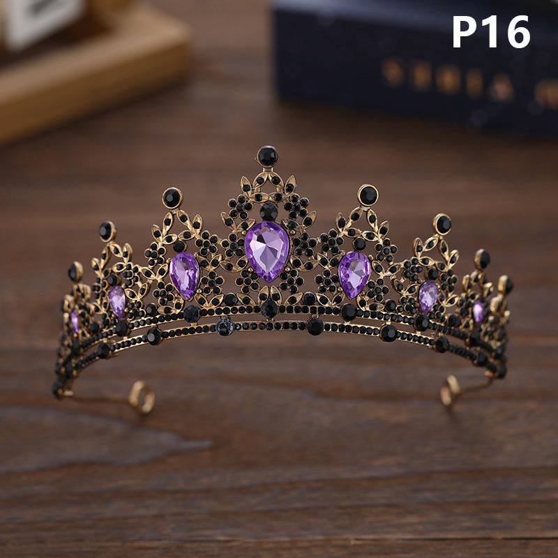 Принцесса королева винтажные диадемы и короны тиары для женщин свадебные свадебные вечеринки выпускной украшения для волос аксессуары