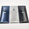 Для Sony Xperia XZ2 H8216 H8266 H8276 H8296 Керамическое Стеклянное Заднее Покрытие Батареи Задний Корпус Корпус С Отверстием Под Объектив Камеры