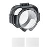 5-1PCS Optical Glass Lens Protective Cover for Insta360 X5 Camera Anti-Scratch Snap-on Lens Guard Camera Lens Accessories
