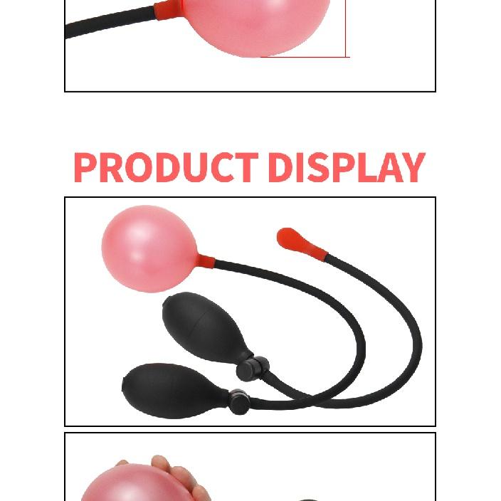 Силиконовый расширяемый надувной анальный массажер для влагалища, расширитель, анальная пробка, БДСМ, секс-игрушка для мужчин