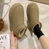 New Classic Thickened Fluff Women's Snow Boots Comfortable Warm Ankle Boots Women Winter Ladies Shoes Chunky Boots Zapatos Mujer