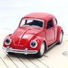 Alloy Car Model Beetle Vintage Door Opening Children'S Toy Motorcar Cake Decoration Collection Accessories For Boy Gift